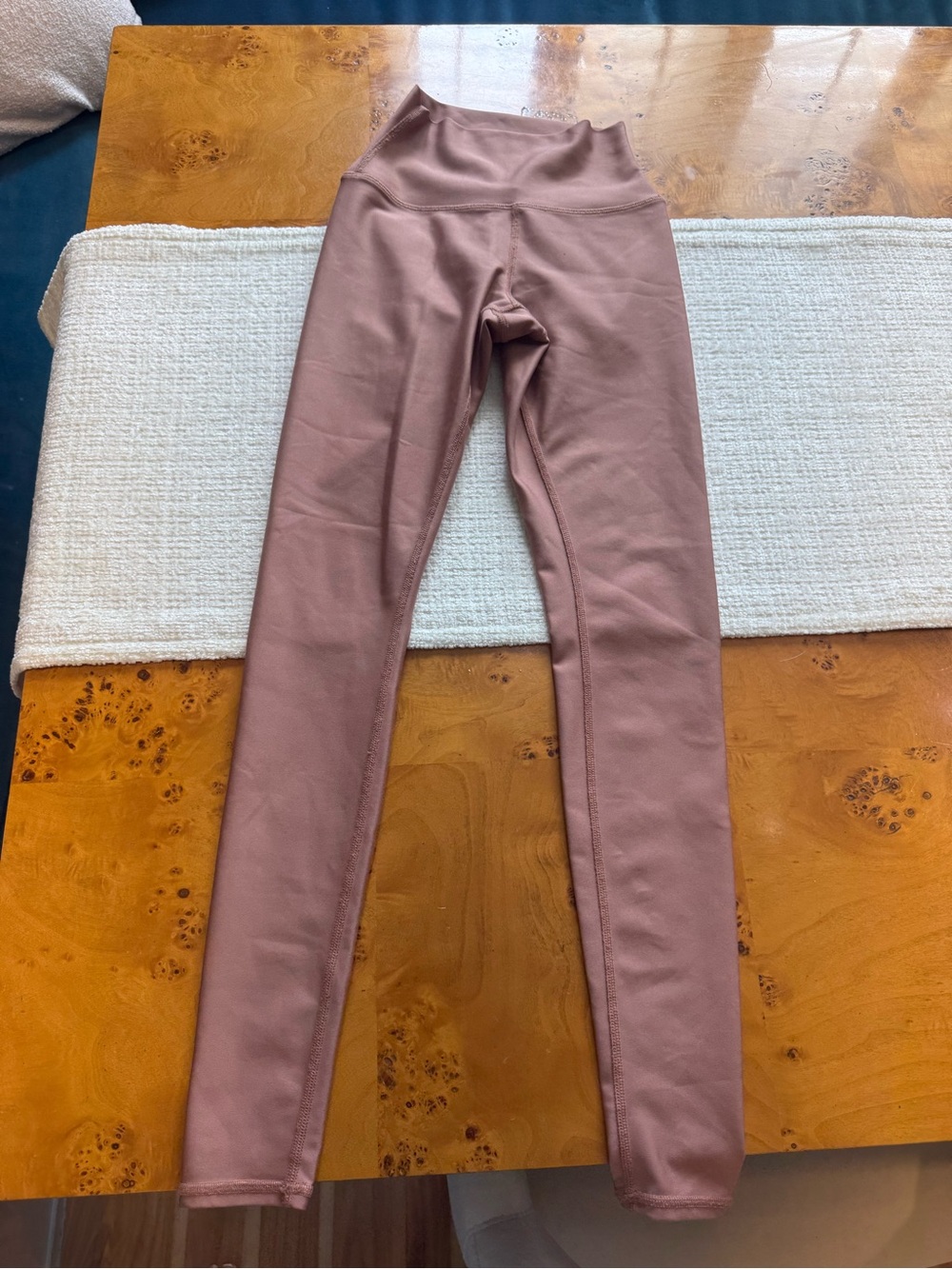 ALO Yoga Dusty Rose Kids High-Waist Leggings